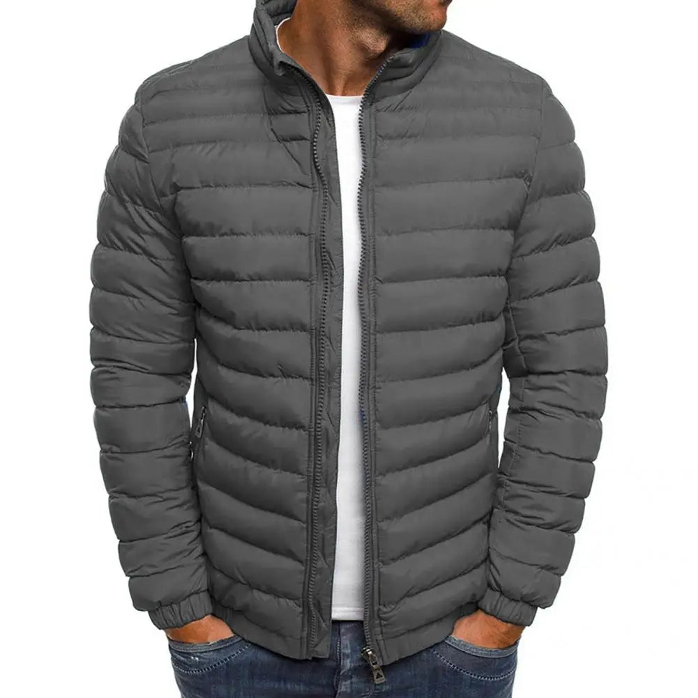 Daunenjacke – leicht – mit Reißverschluss – Herbstjacke – Herrenjacken-Chaps Herrenmode