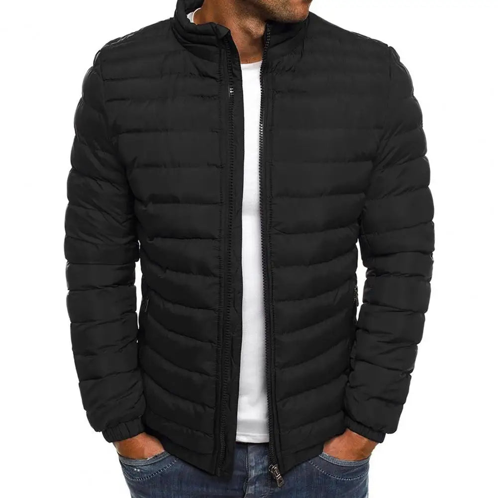 Daunenjacke – leicht – mit Reißverschluss – Herbstjacke – Herrenjacken-Chaps Herrenmode