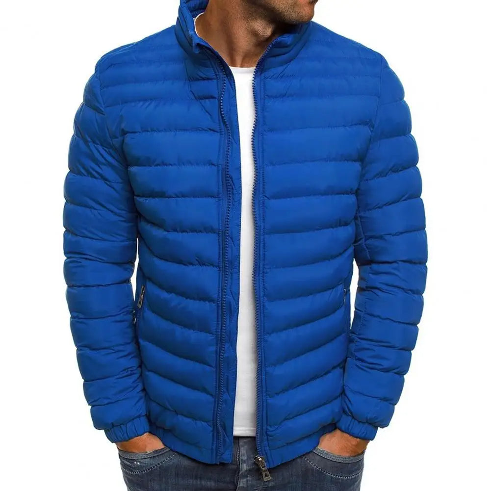 Daunenjacke – leicht – mit Reißverschluss – Herbstjacke – Herrenjacken-Chaps Herrenmode