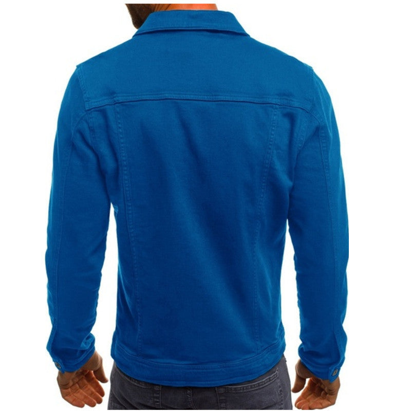 Denim Jacke - Slim Fit - Button-Up - Jeansjacke - Herrenjacke-Chaps Herrenmode