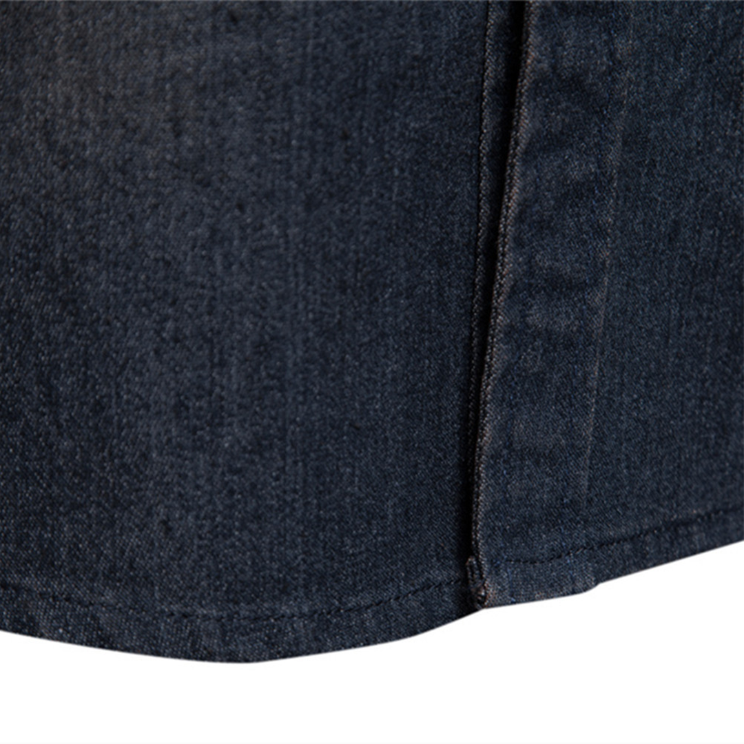 Denim Shirt | Button-Up | Collared | Langarmhemd | Herrenhemd-Chaps Herrenmode