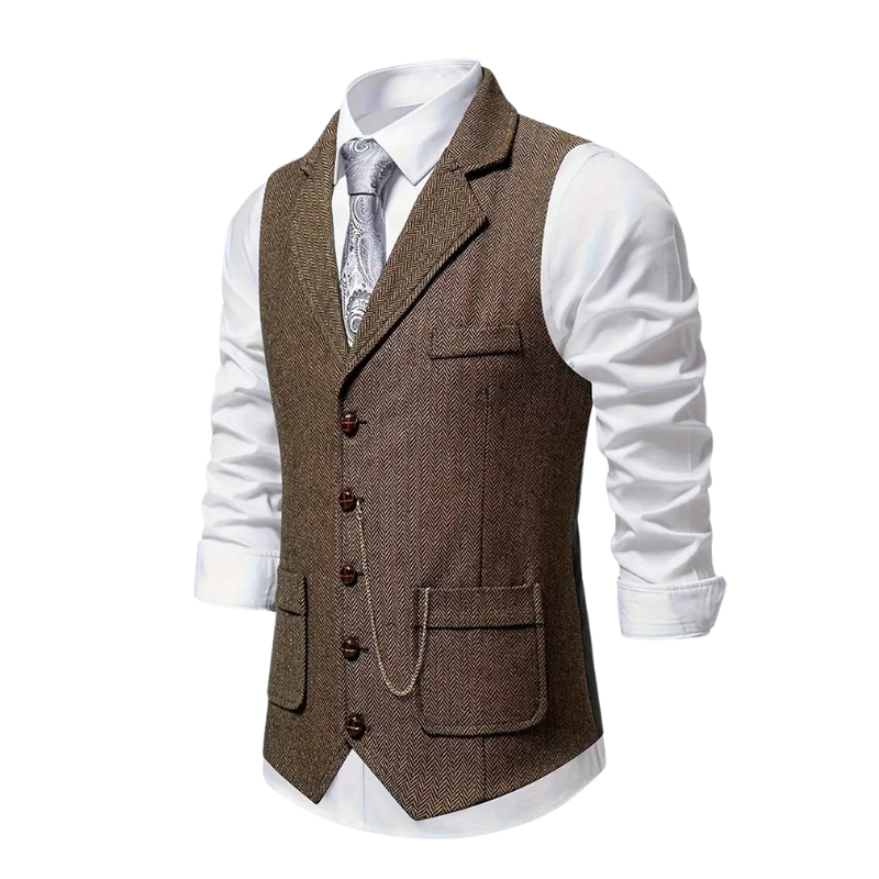 Elegante Weste für Männer-Chaps Herrenmode
