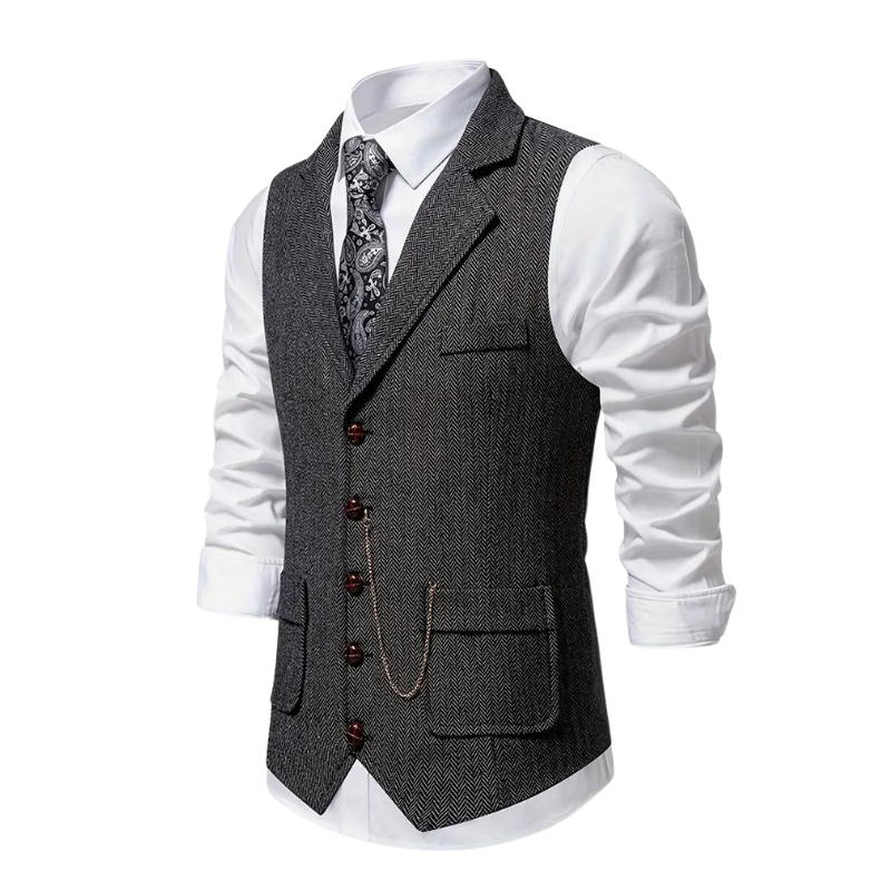Elegante Weste für Männer-Chaps Herrenmode