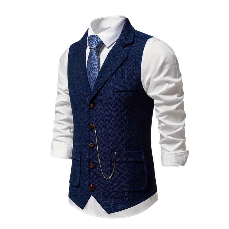 Elegante Weste für Männer-Chaps Herrenmode