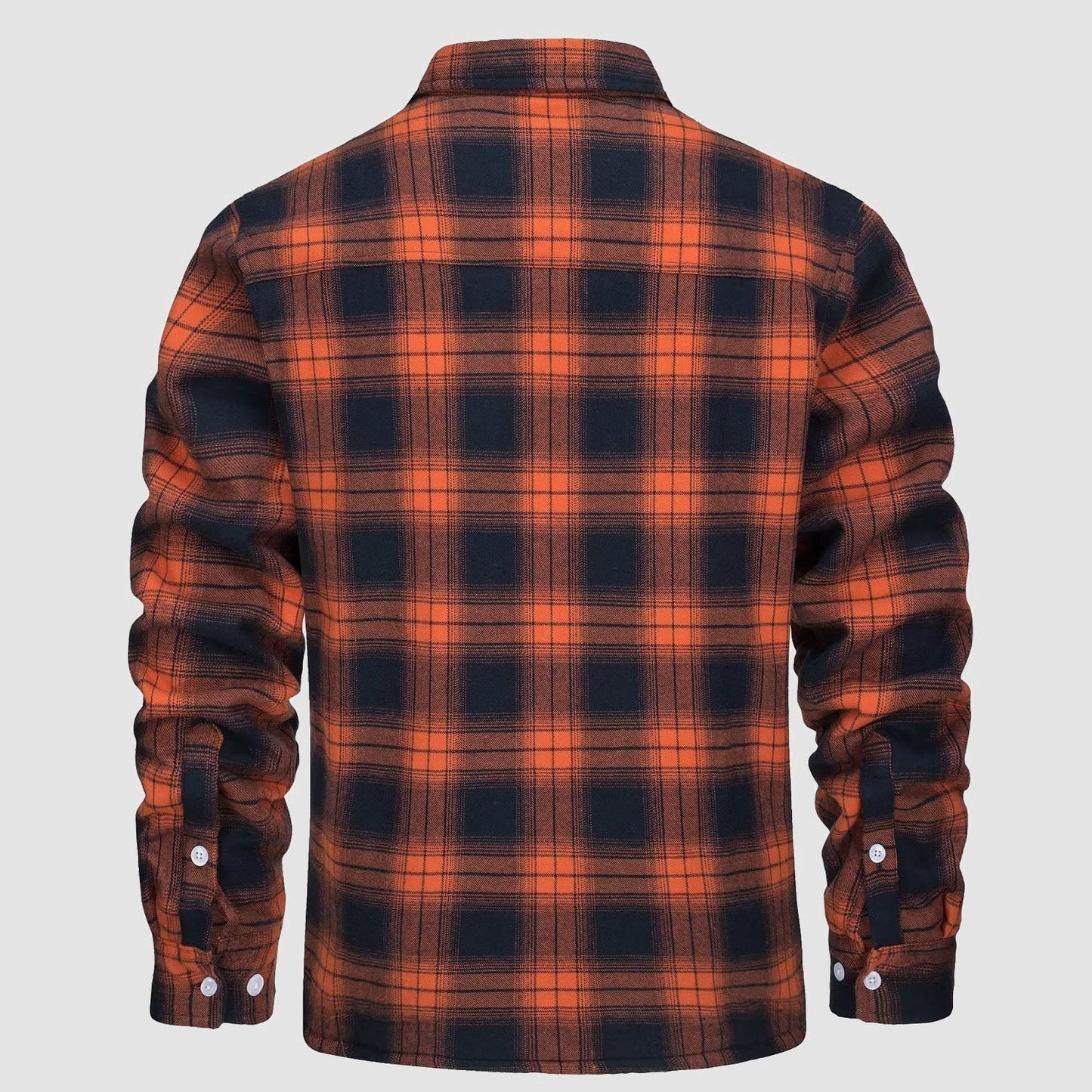 Flanelljacke – Kariertes, Mit Fleece Gefüttertes Herren-Overshirt für den Winter-Chaps Herrenmode