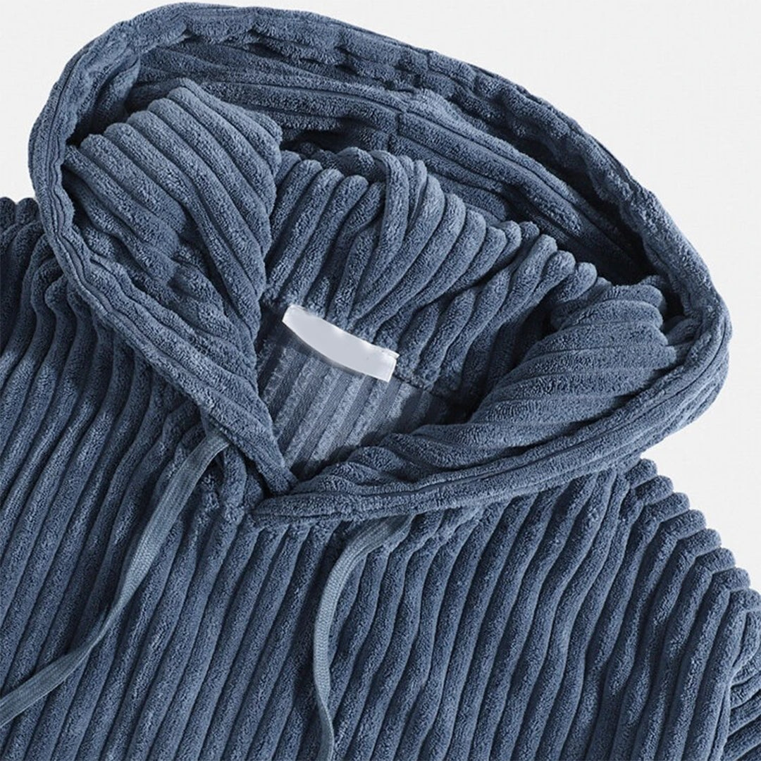 Fleece-Hoodie | Warm | Kängurutasche | Pullover-Hoodie | Herren-Hoodie-Chaps Herrenmode