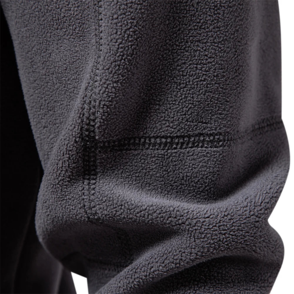 Fleece mit halbem Reißverschluss – Warm – Fleece-Pullover mit kurzem Reißverschluss – Herrenbekleidung-Chaps Herrenmode