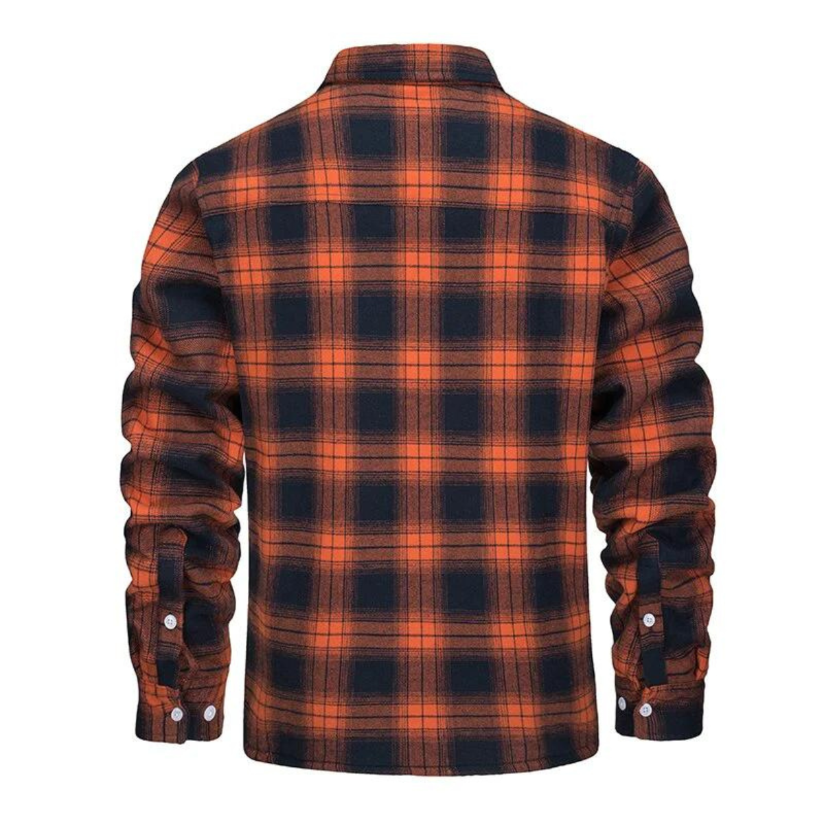 Fleecehemd - Karierte Button-up-Jacke für Männer-Chaps Herrenmode