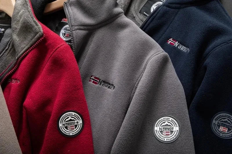 Fleecejacke | Warm | Taschen | Fleece-Jacke mit Reißverschluss | Winterkleidung für Herren-Chaps Herrenmode