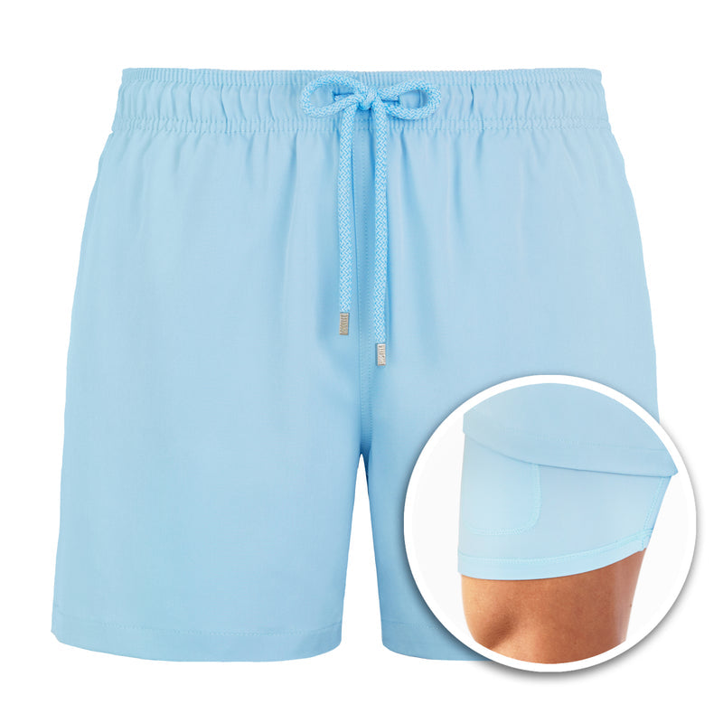 Florida Badeshorts-Eisblau-S-Chaps Herrenmode