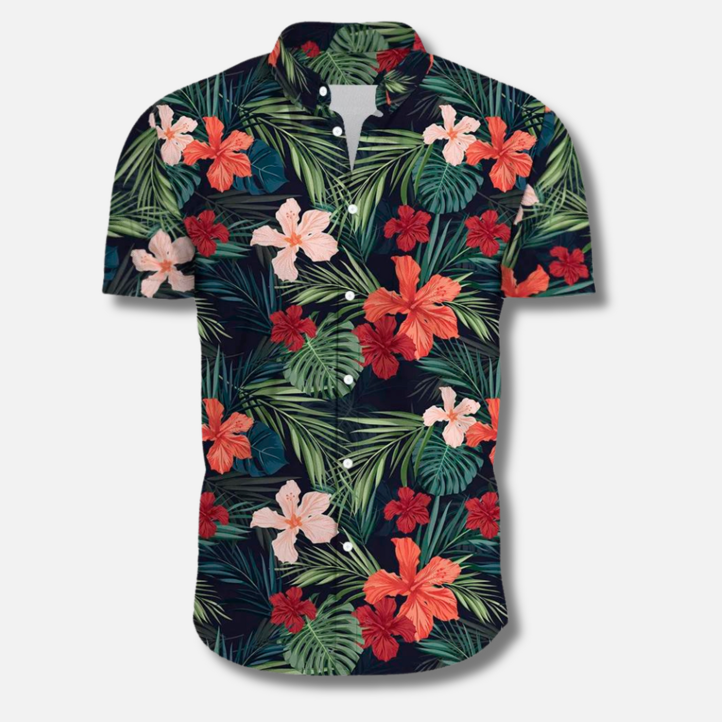 Florida Surf Blumenbluse für Männer-1-S-Chaps Herrenmode