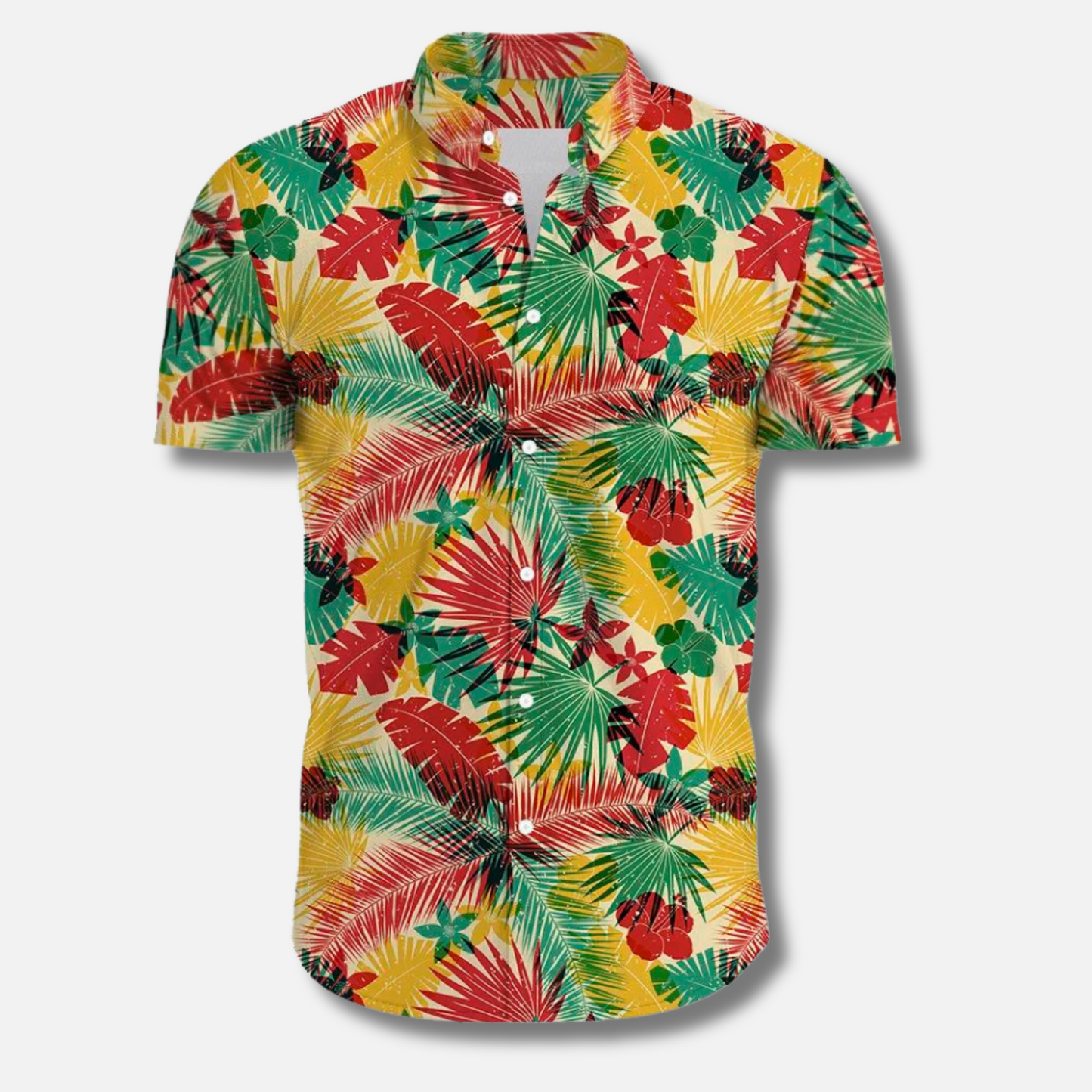 Florida Surf Blumenbluse für Männer-2-S-Chaps Herrenmode