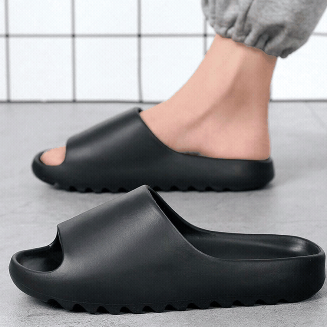 Gummisandalen - Slip-On - Orthopädische - Unisex Hausschuhe - Wasserdichte Hausschuhe-Chaps Herrenmode
