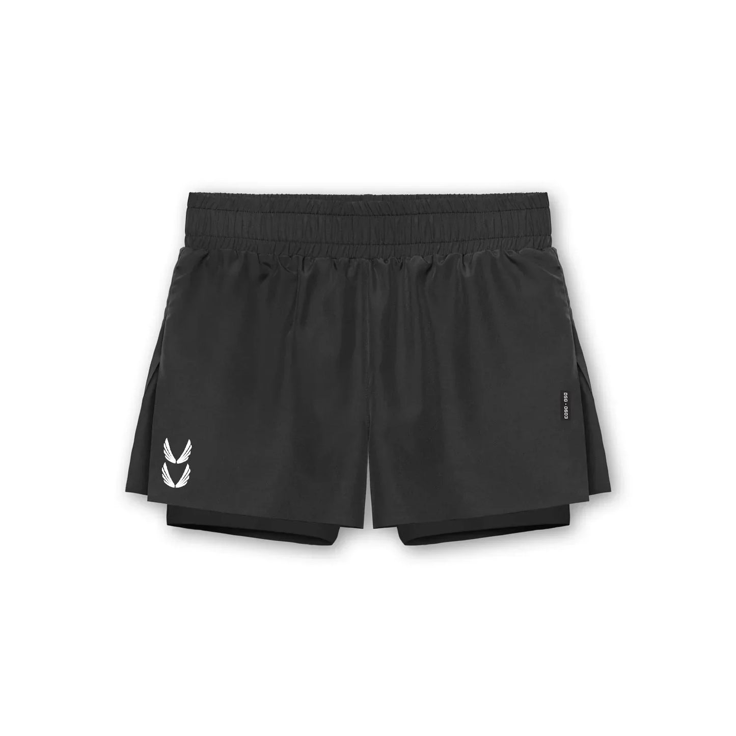 Gym Shorts | Drawstring | 2-in-1 | Sport Shorts | Herren Laufshorts-Chaps Herrenmode