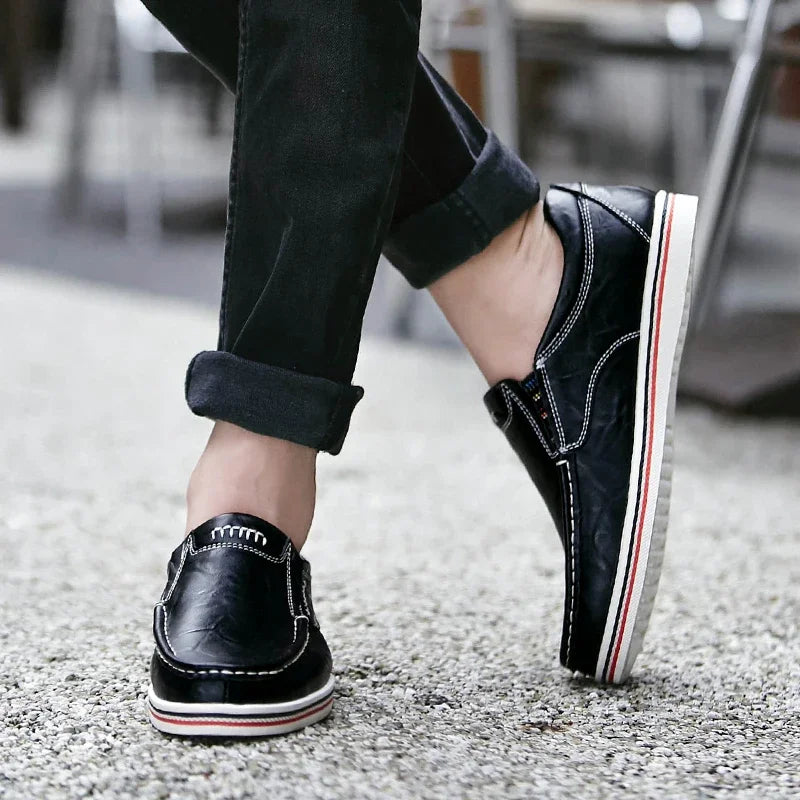 Halbschuhe – Slip-On – ergonomisch – Lederhalbschuhe – Herrenschuhe-Chaps Herrenmode