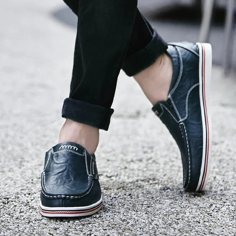 Halbschuhe – Slip-On – ergonomisch – Lederhalbschuhe – Herrenschuhe-Chaps Herrenmode