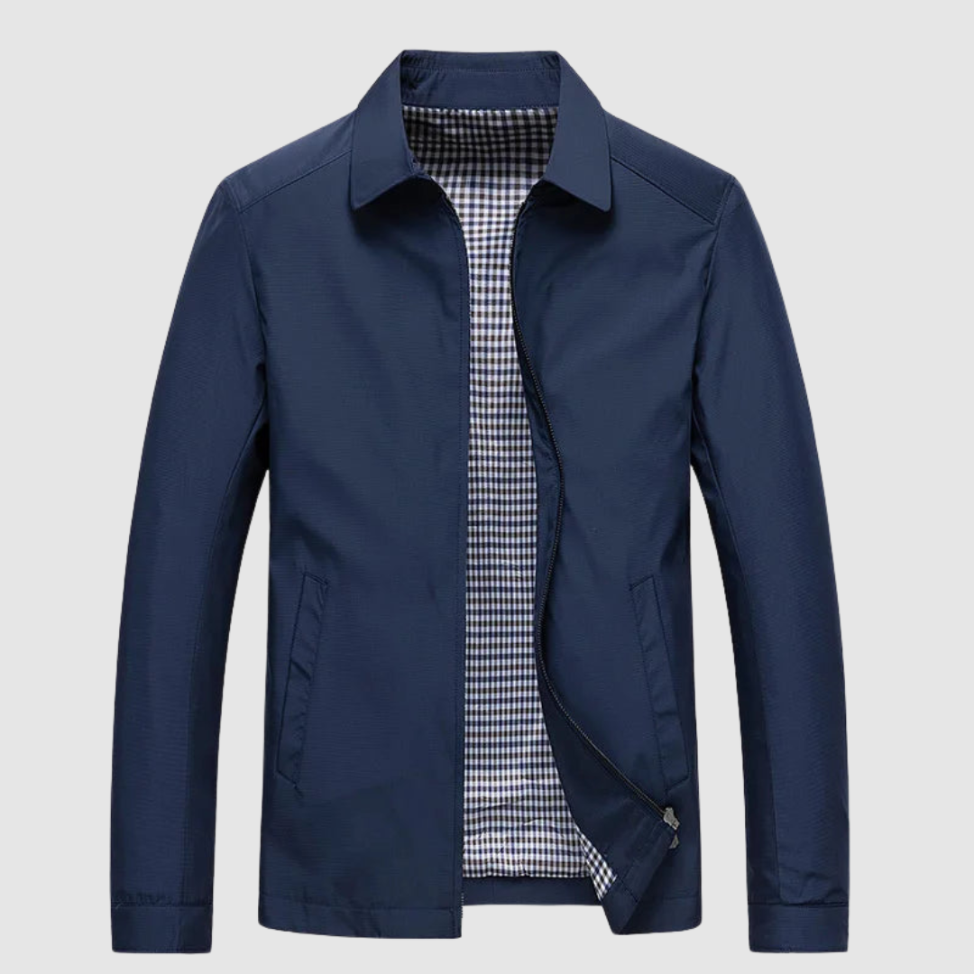 Harrington-Jacke – mit Reißverschluss – wasserdicht – Herbstjacke – Herrenjacken-Chaps Herrenmode