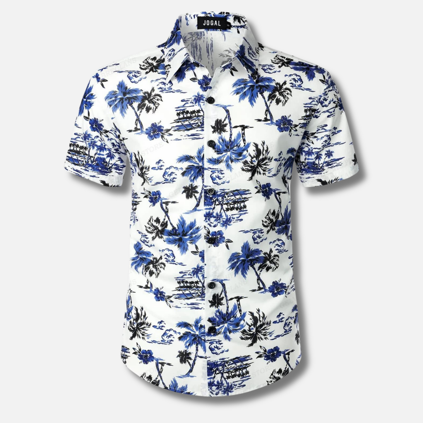 Hawaii Surf Floral Bluse für Männer-1-XS-Chaps Herrenmode