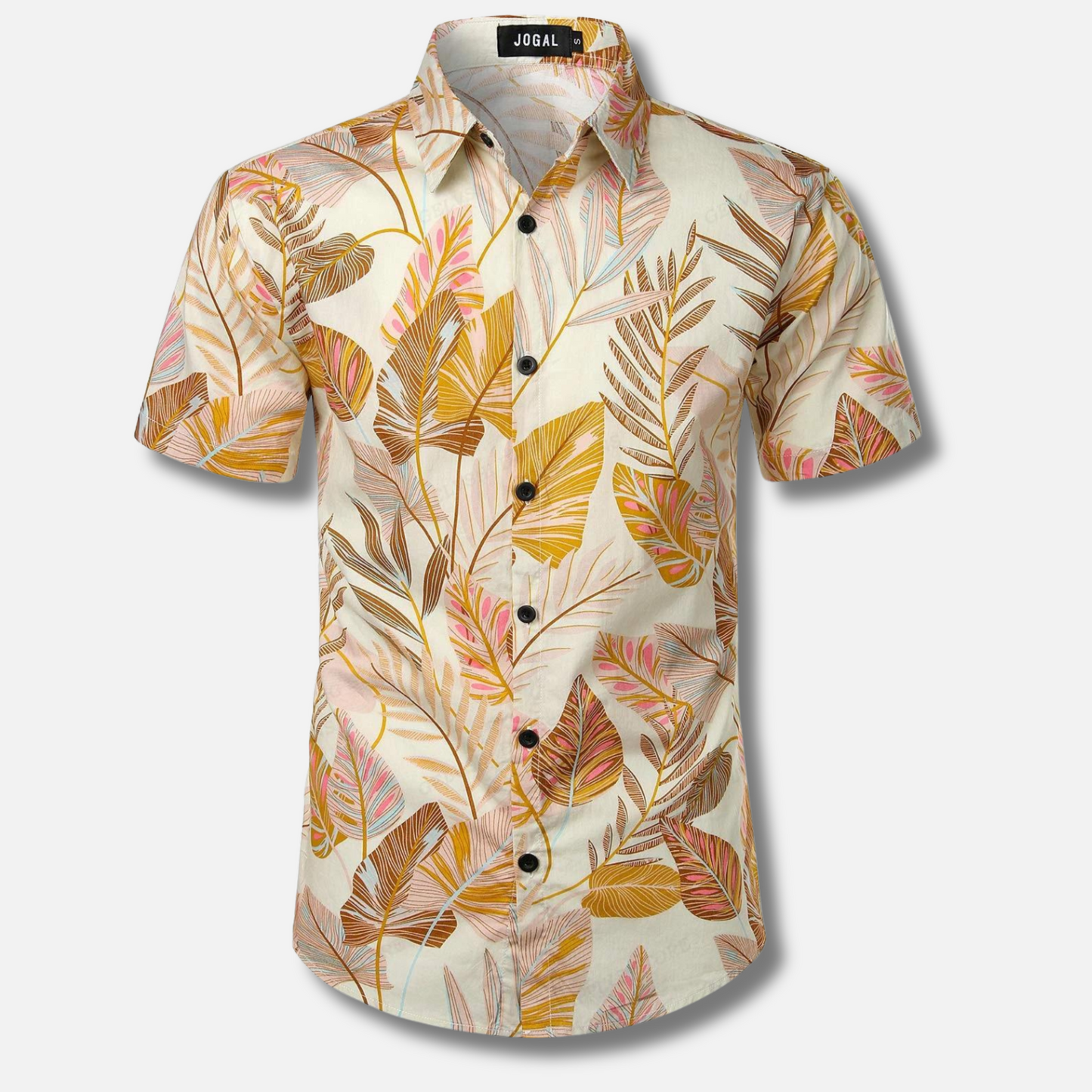 Hawaii Surf Floral Bluse für Männer-10-XS-Chaps Herrenmode