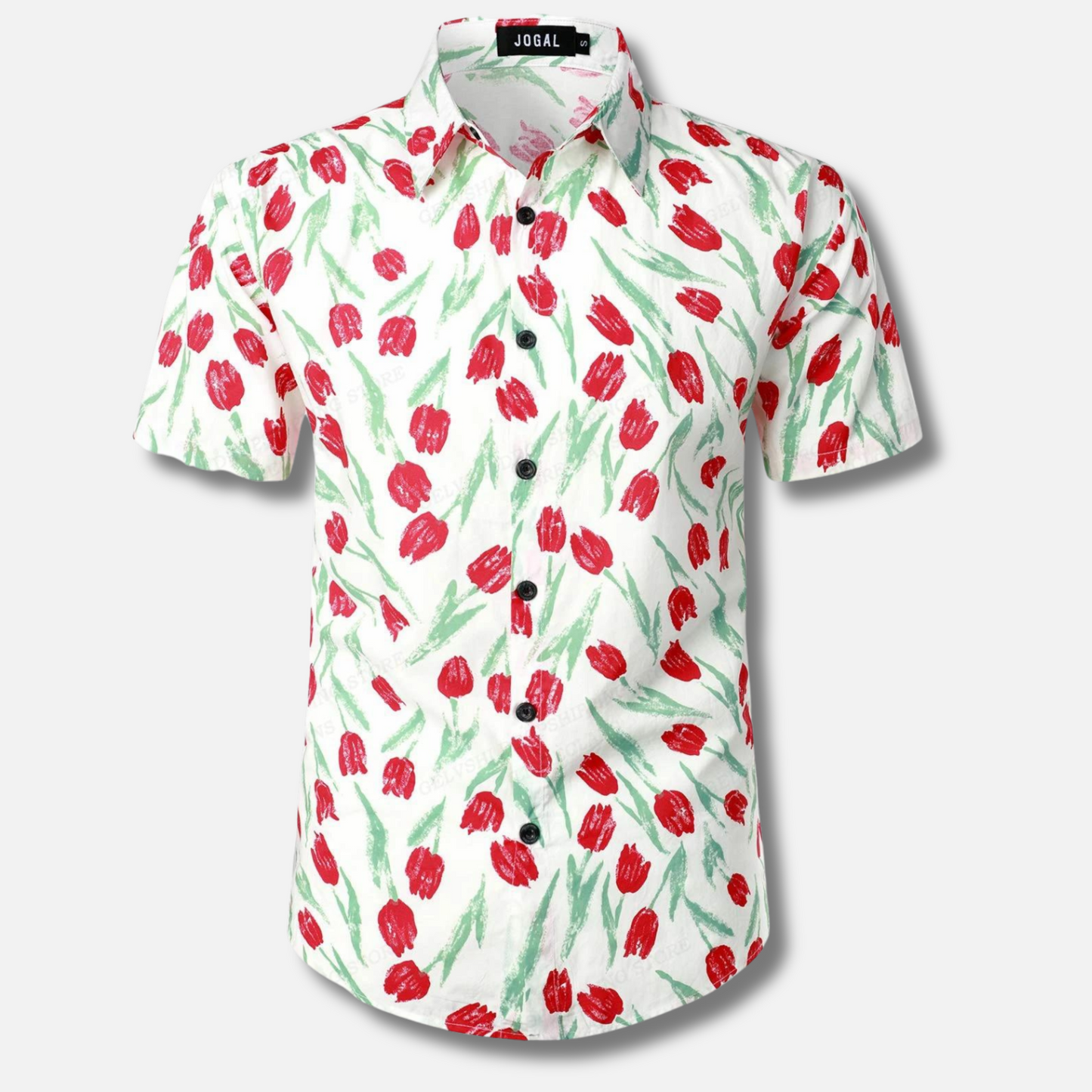 Hawaii Surf Floral Bluse für Männer-3-XS-Chaps Herrenmode