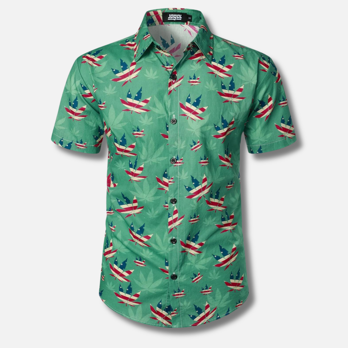 Hawaii Surf Floral Bluse für Männer-6-XS-Chaps Herrenmode