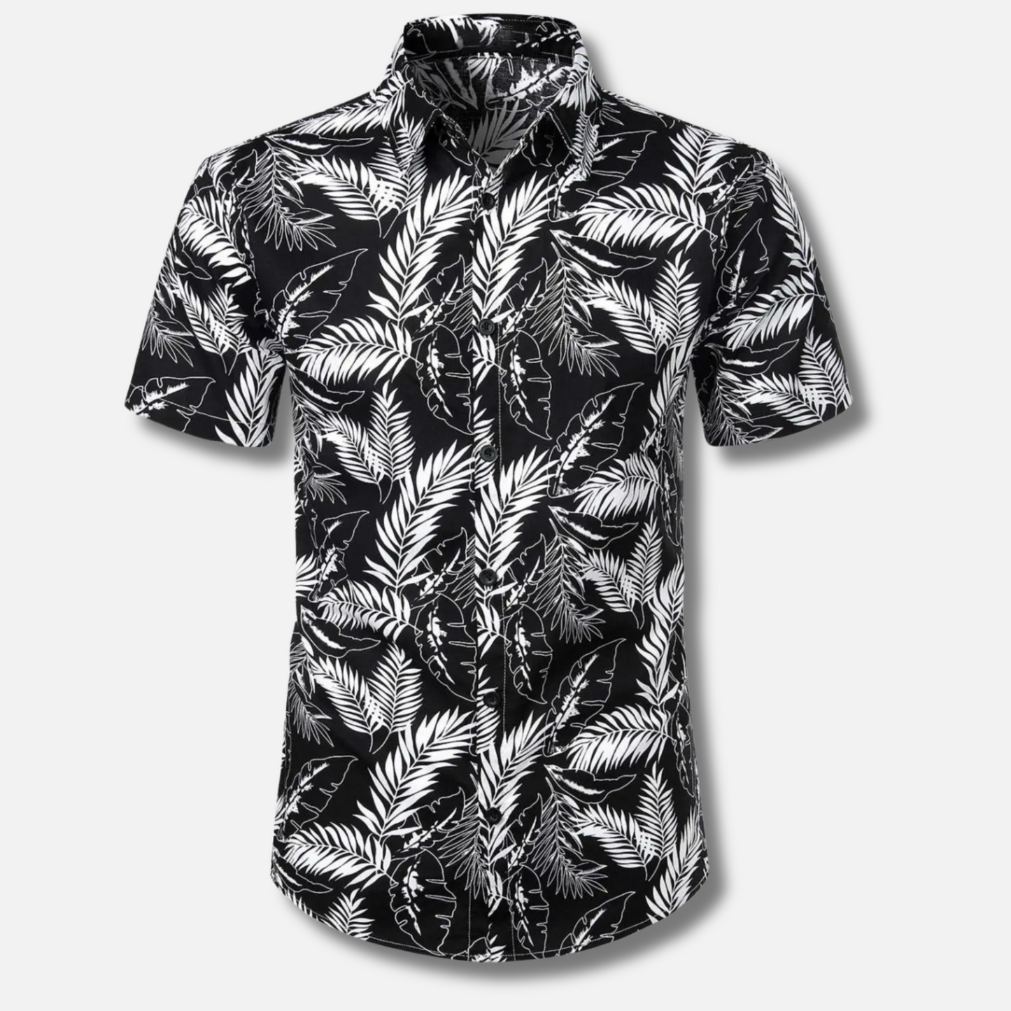 Hawaii Surf Floral Bluse für Männer-9-XS-Chaps Herrenmode