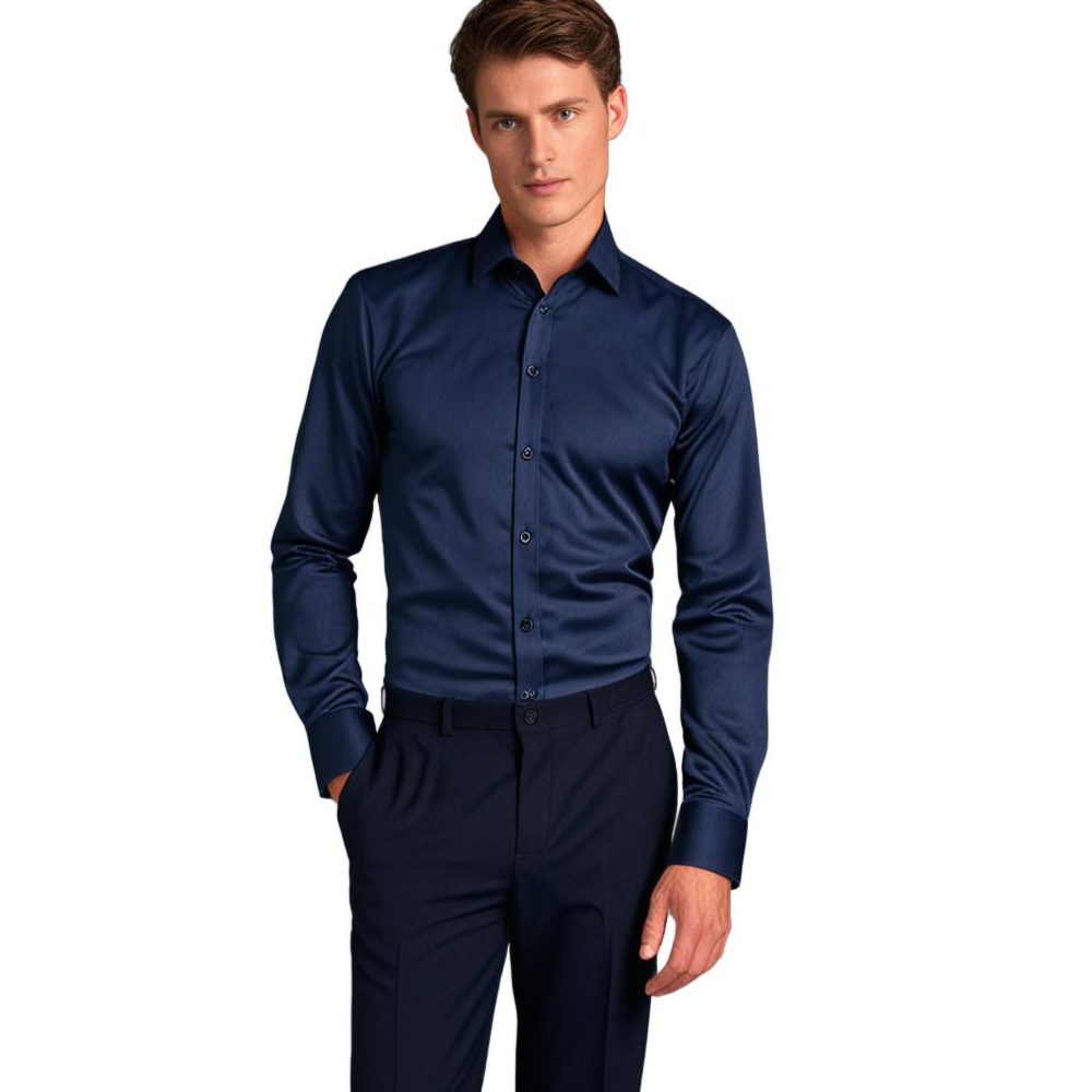 Hemd | Stretch | Bügelfrei | Knopfleiste | Herrenhemden-Chaps Herrenmode