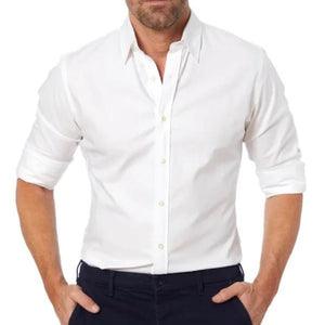 Hemd mit Knopfleiste | knitterfrei | Langarm | bügelfrei | Herrenbekleidung-Chaps Herrenmode