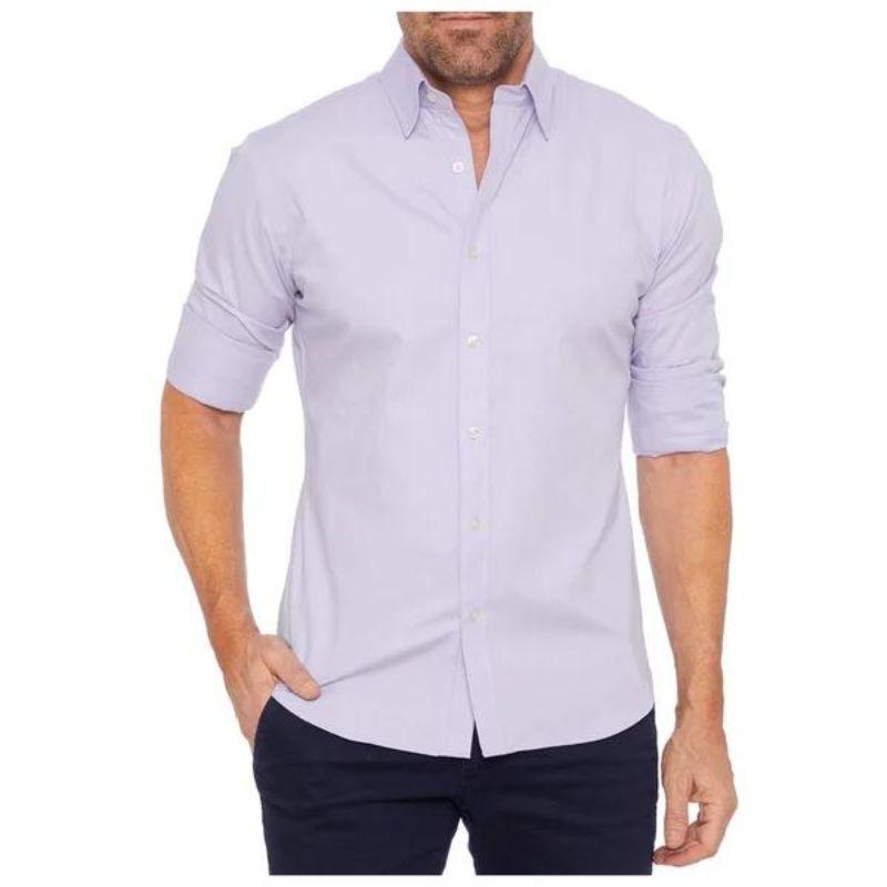 Hemd mit Knopfleiste | knitterfrei | Langarm | bügelfrei | Herrenbekleidung-Cremeweiß-XS-Chaps Herrenmode