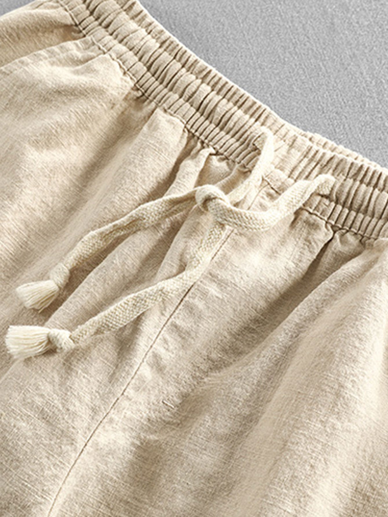 Hemd und Hose im Set | Knopfleiste | Lange Ärmel | Leinen Zweiteiler | Herren-Kombi-Chaps Herrenmode