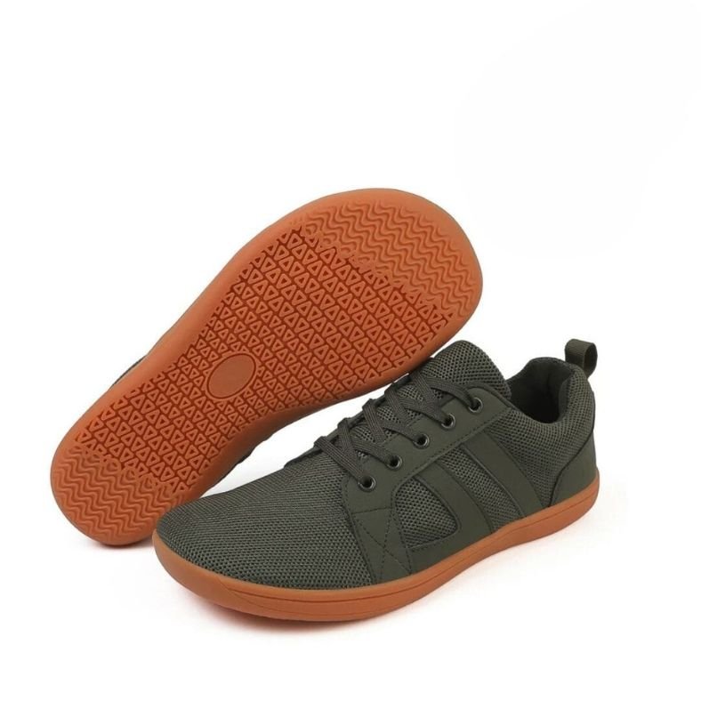Herren Turnschuhe - Bequeme flache Schnürschuhe für Herren-Grün-36-Chaps Herrenmode