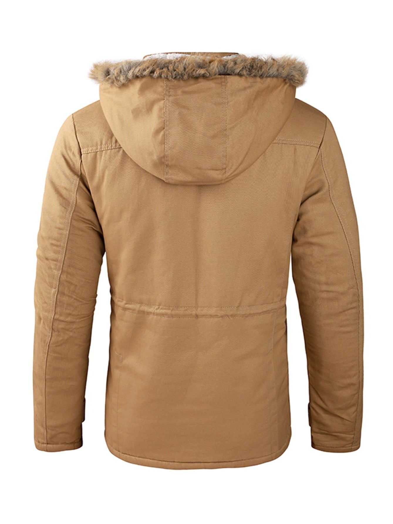 Herren-Winterjacke | Warm | Mit Kapuze | Winterparka | Jacke mit Sher-Chaps Herrenmode