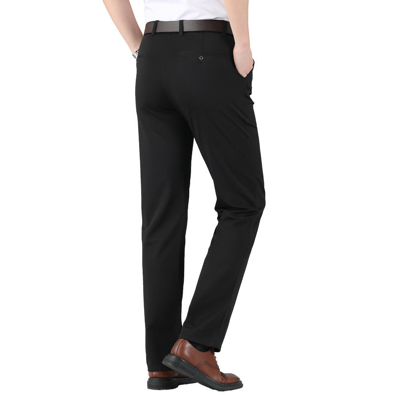 Herrenhosen – Smart Casual – Schmaler Schnitt – Stretchhosen – Anzughosen-Chaps Herrenmode