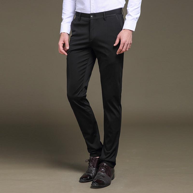 Herrenhosen – Smart Casual – Schmaler Schnitt – Stretchhosen – Anzughosen-Chaps Herrenmode