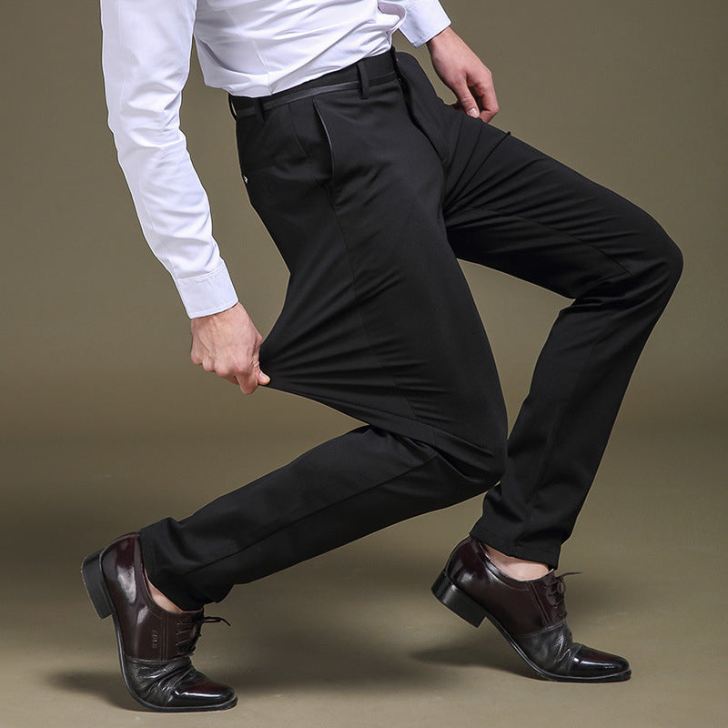 Herrenhosen – Smart Casual – Schmaler Schnitt – Stretchhosen – Anzughosen-Chaps Herrenmode