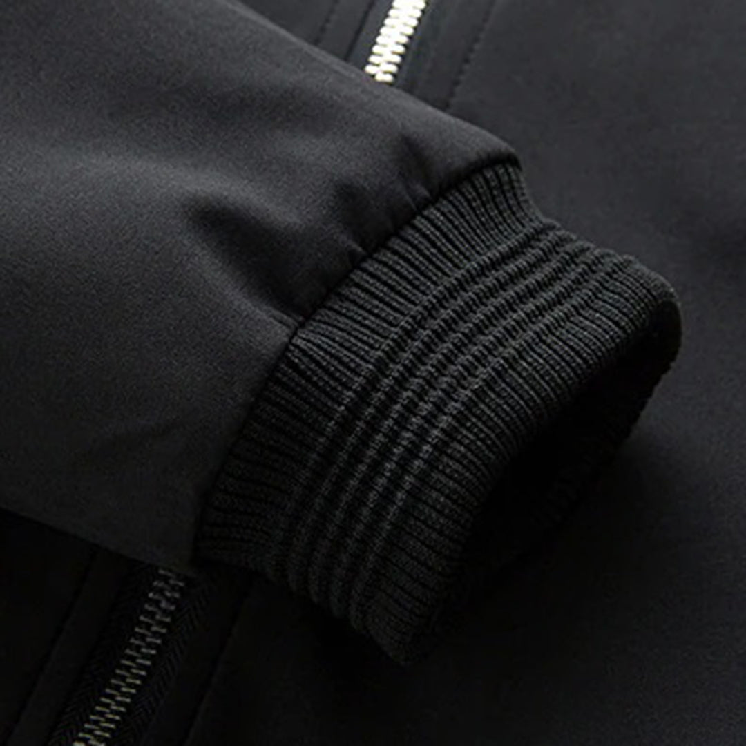 Herrenjacke – winddichte Herbst-Bomberjacke mit Reißverschluss-Chaps Herrenmode