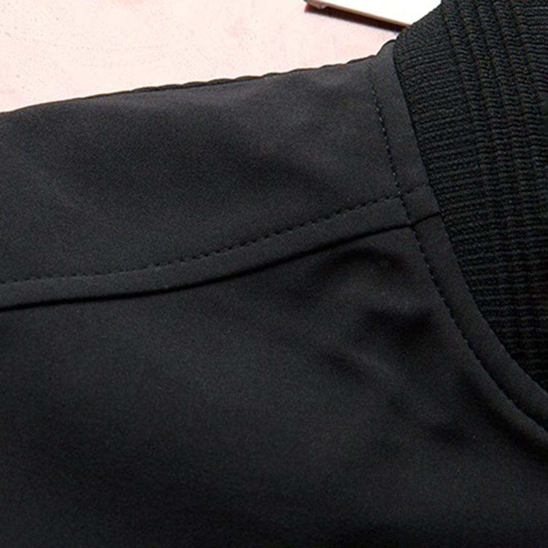 Herrenjacke – winddichte Herbst-Bomberjacke mit Reißverschluss-Chaps Herrenmode