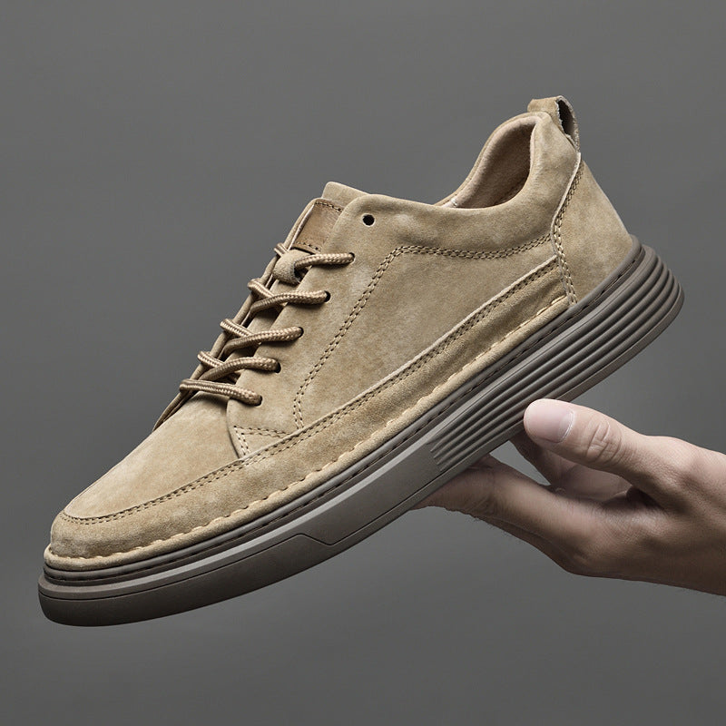 Herrenschuhe | Leder | Slip-On | Wanderschuhe | Herrenschuhe-Khaki-36-Chaps Herrenmode