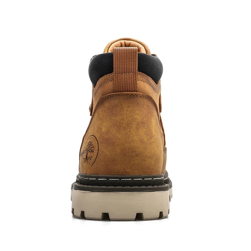 Herrenstiefel | Rutschfest | Schnürstiefel | Stiefeletten | Arbeitsstiefel-Chaps Herrenmode