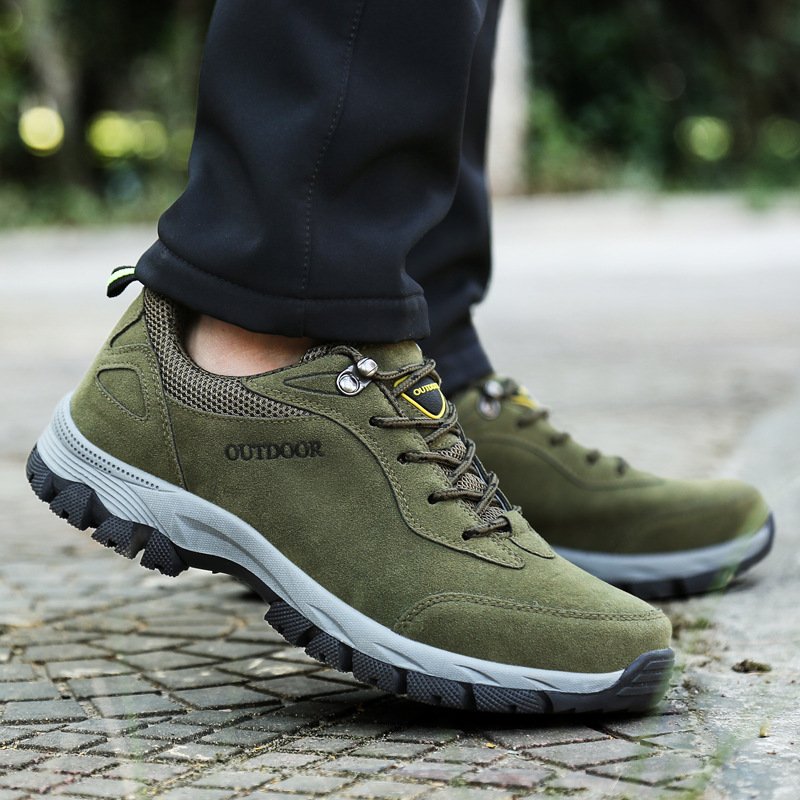 Hikinig Schuhe | Slipper | Outdoor | Wanderschuhe | Herrenschuhe-Grün-38-Chaps Herrenmode