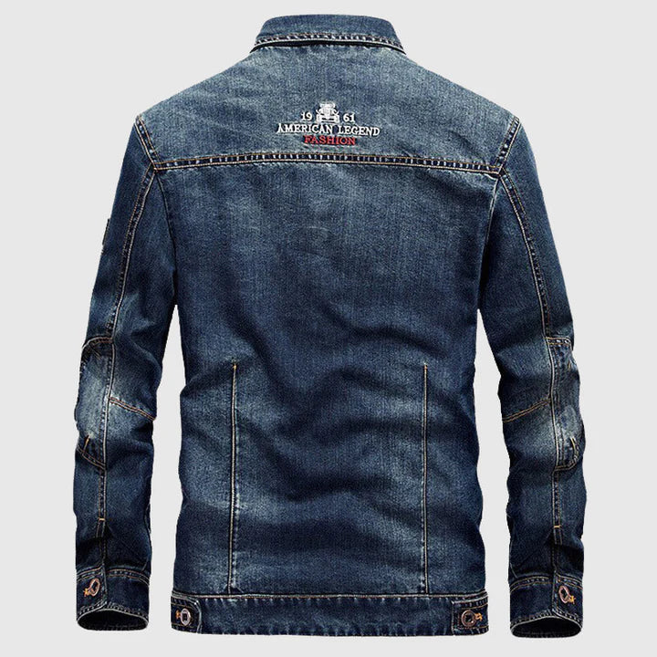 Jeansjacke | Button-Up | Slim Fit | Herrenjacke | Jeansjacke-Chaps Herrenmode