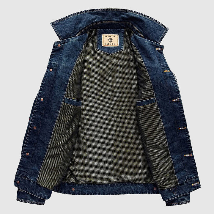 Jeansjacke | Button-Up | Slim Fit | Herrenjacke | Jeansjacke-Chaps Herrenmode