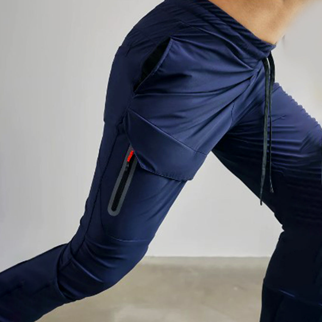 Jogginghose | Elastischer Bund | Leicht | Sportbekleidung | Jogginghose für Herren-Chaps Herrenmode