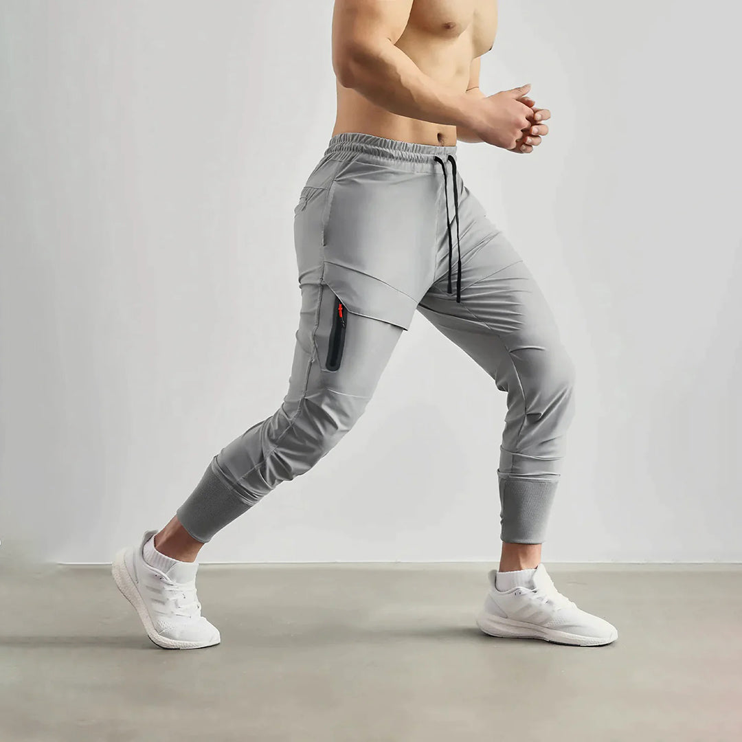 Jogginghose | Elastischer Bund | Leicht | Sportbekleidung | Jogginghose für Herren-Chaps Herrenmode