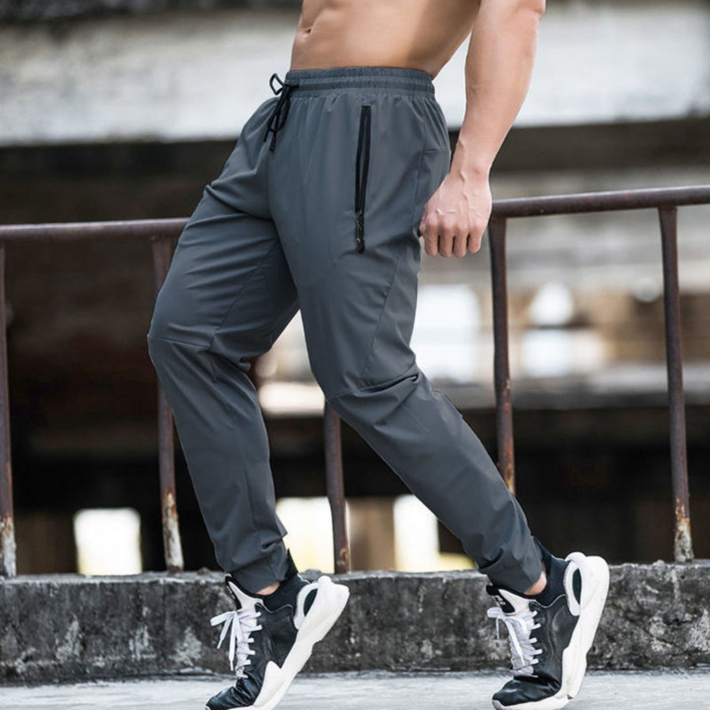 Jogginghose – Kordelzug – Leicht – Jogginghose – Activewear für Männer-Chaps Herrenmode