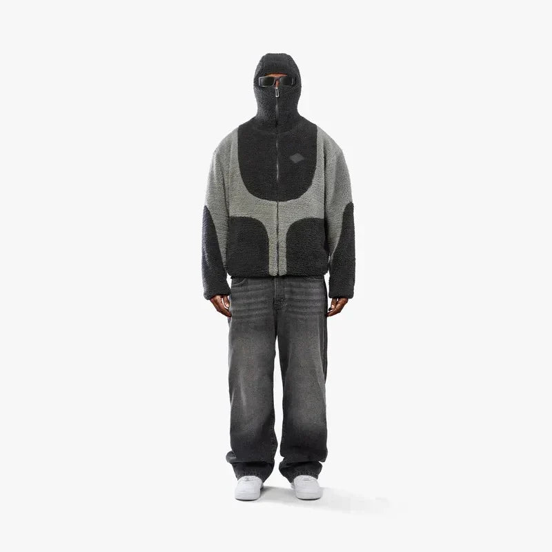 Kapuzenpullover mit Reißverschluss – Warm – Bequem – Fleece-Kapuzenpullover – Herren-Kapuzenpullover-Chaps Herrenmode