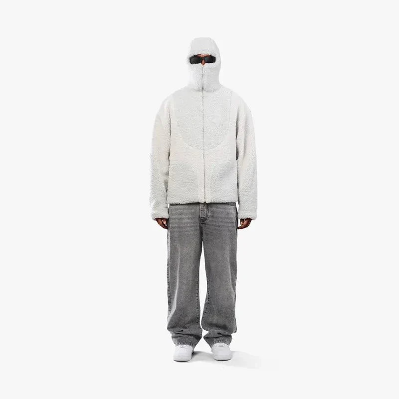 Kapuzenpullover mit Reißverschluss – Warm – Bequem – Fleece-Kapuzenpullover – Herren-Kapuzenpullover-Chaps Herrenmode