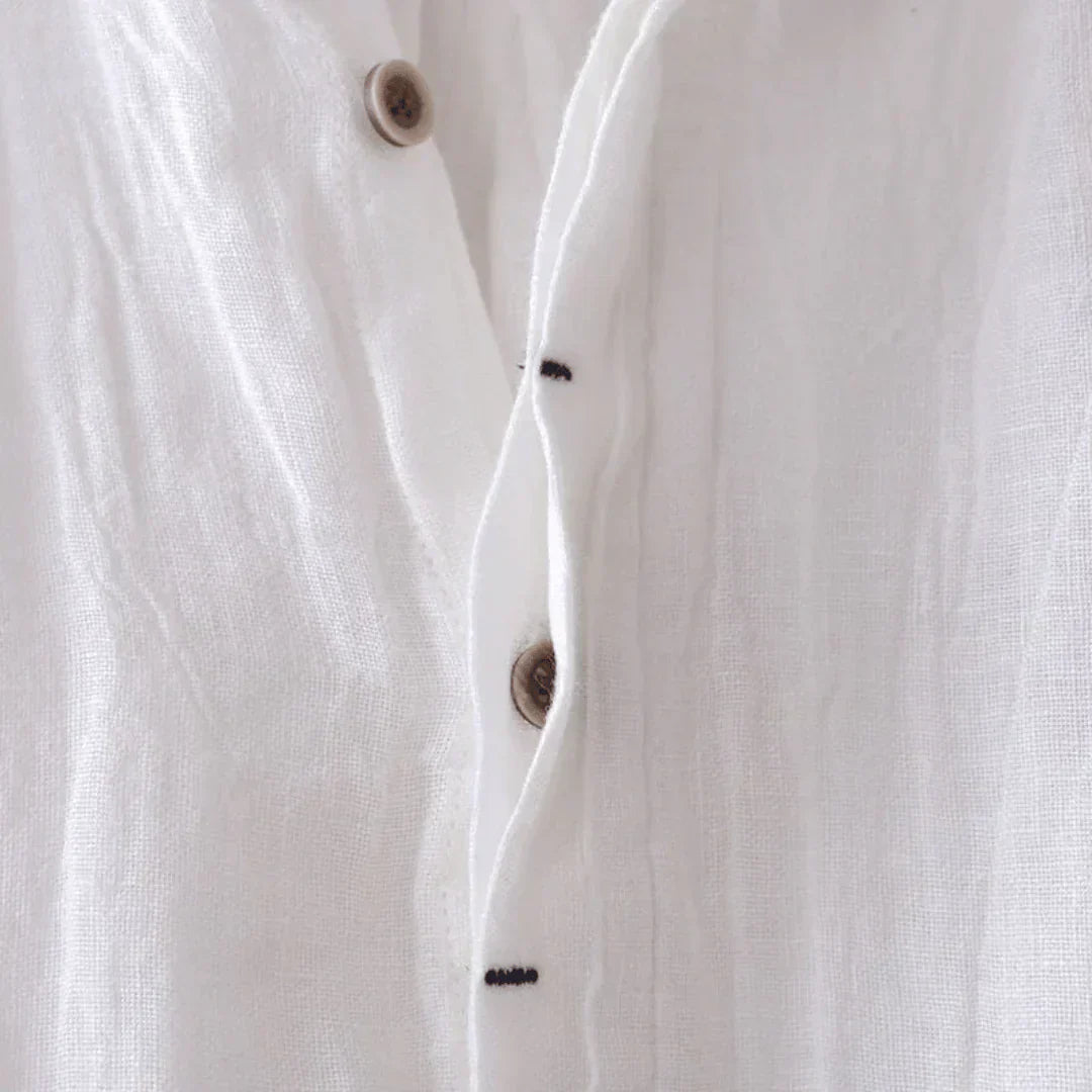 Kurzarmhemd – locker geschnitten – leicht – Button-down-Hemd – Herrenhemden-Chaps Herrenmode