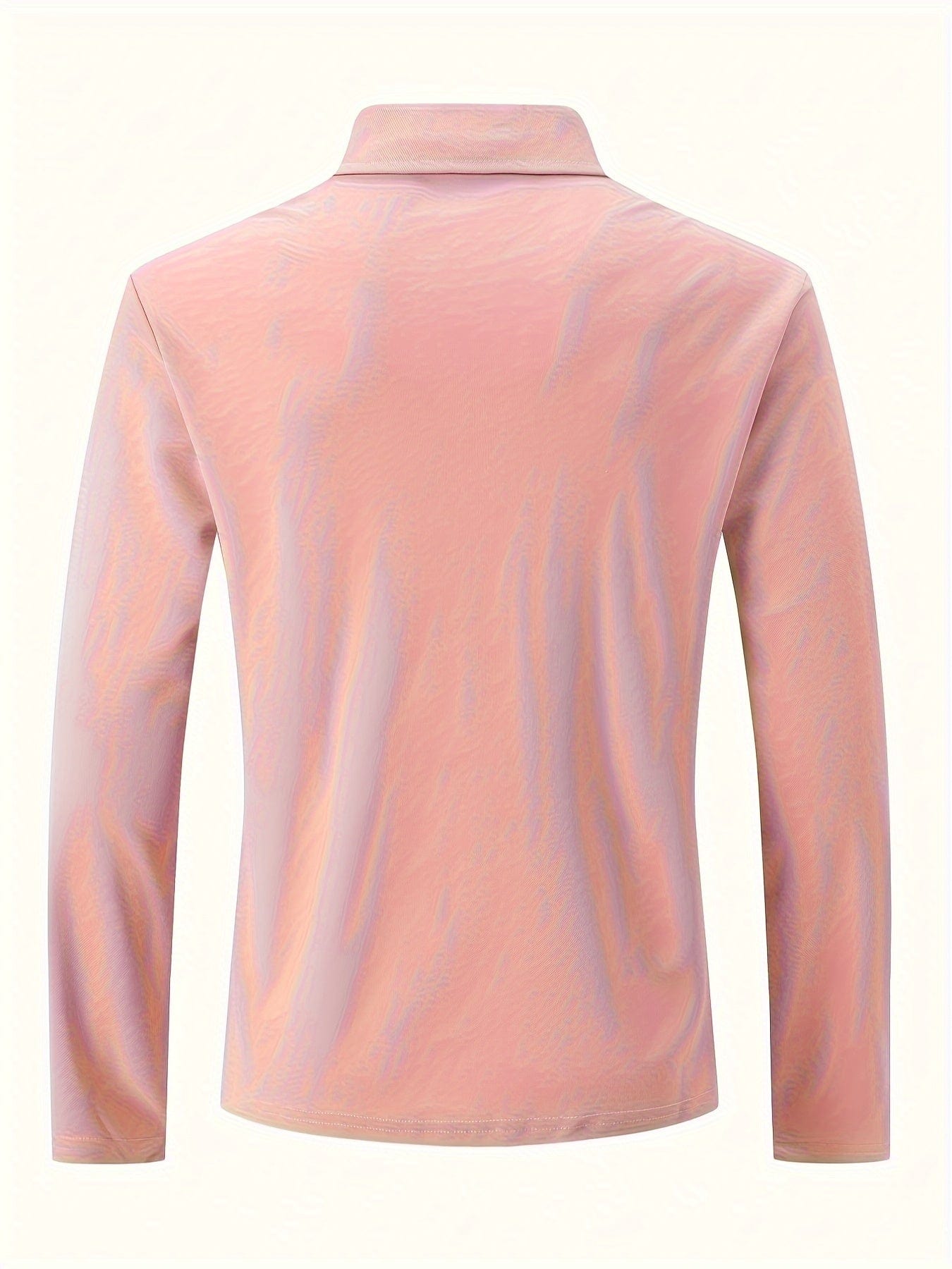 Langarm-Polohemd – Klassisches Herren-Polohemd mit halben Knöpfen-Chaps Herrenmode