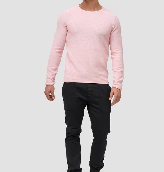 Langarm-Shirt – Lässiger Rundhalspullover für Männer-Chaps Herrenmode